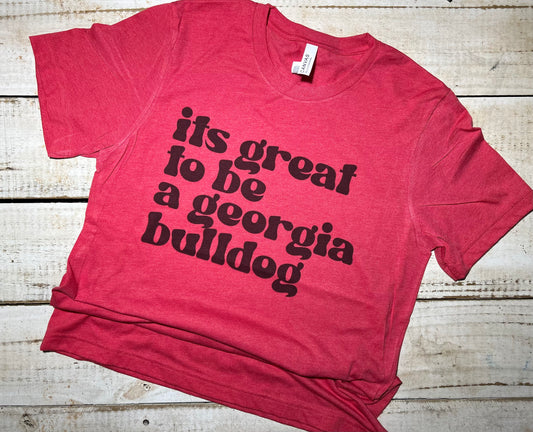 Great to be a Georgia Bulldog