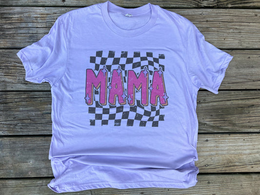 Lilac Mama Checkers