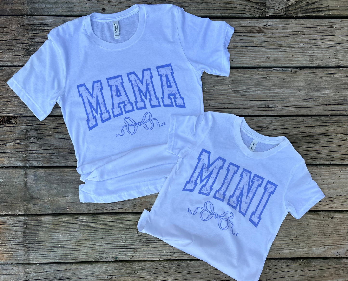 Mama/Mini Bow Tees