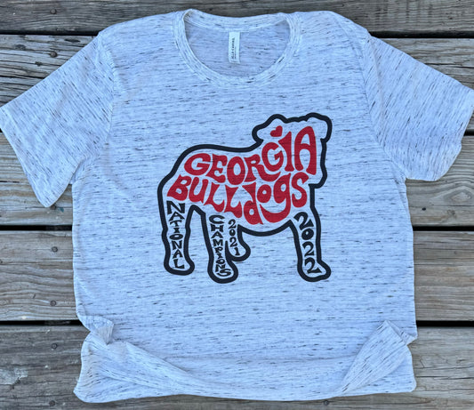 Heathered Georgia Bulldogs