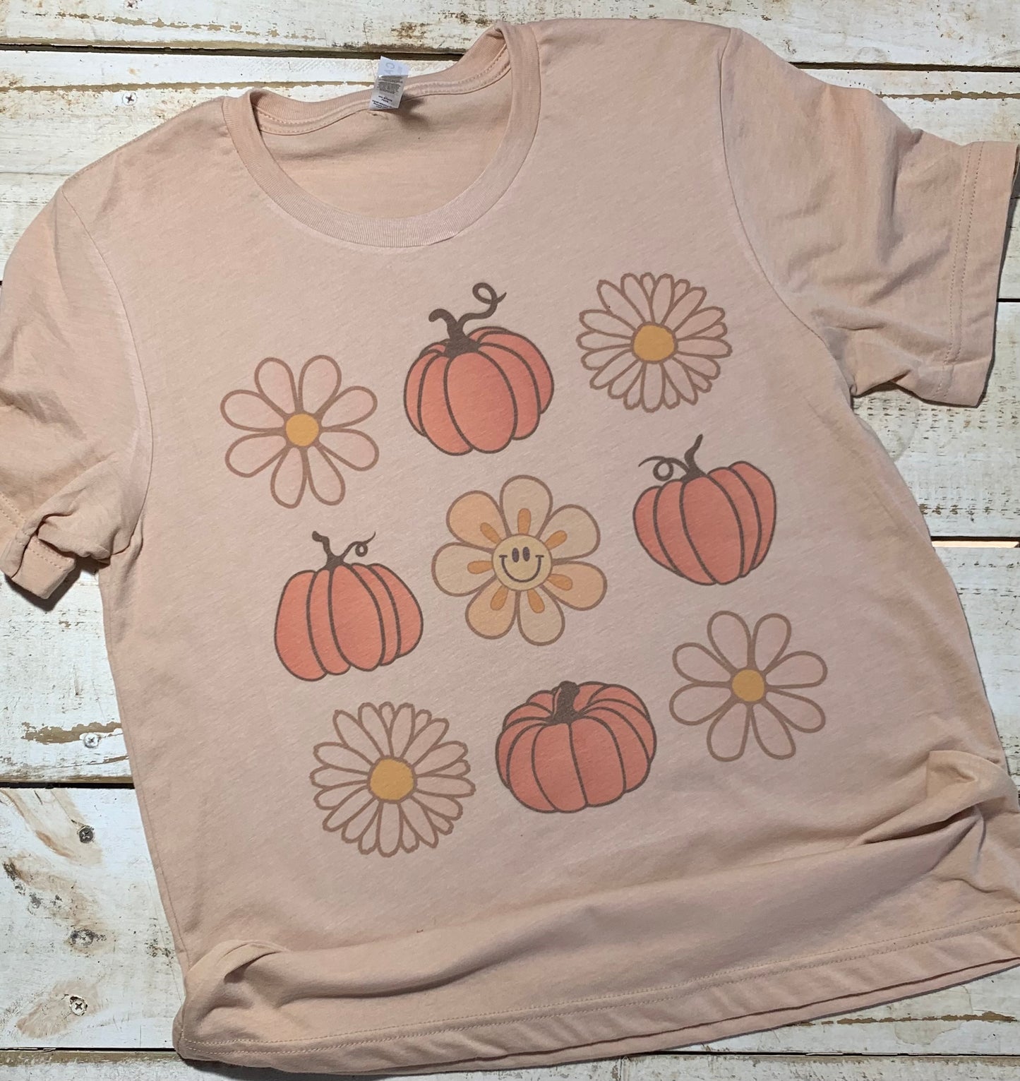 Pumpkins and Daises