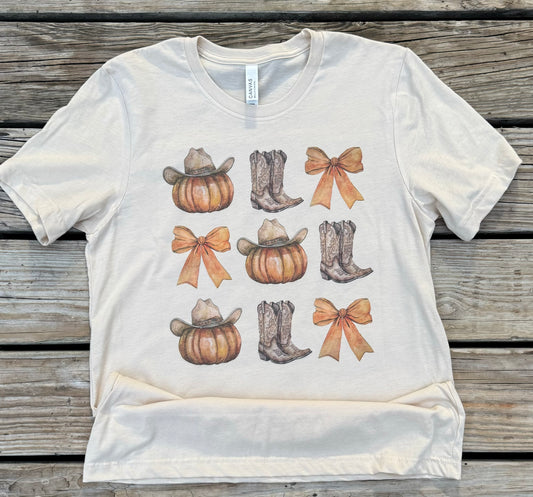 Boots, Bows, and Pumpkins