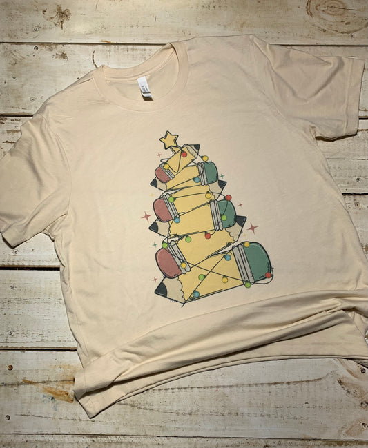 Pencil Christmas Tree