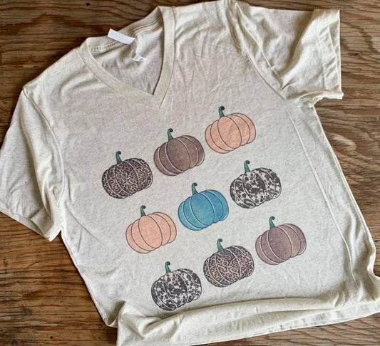 Pumpkin V-Neck