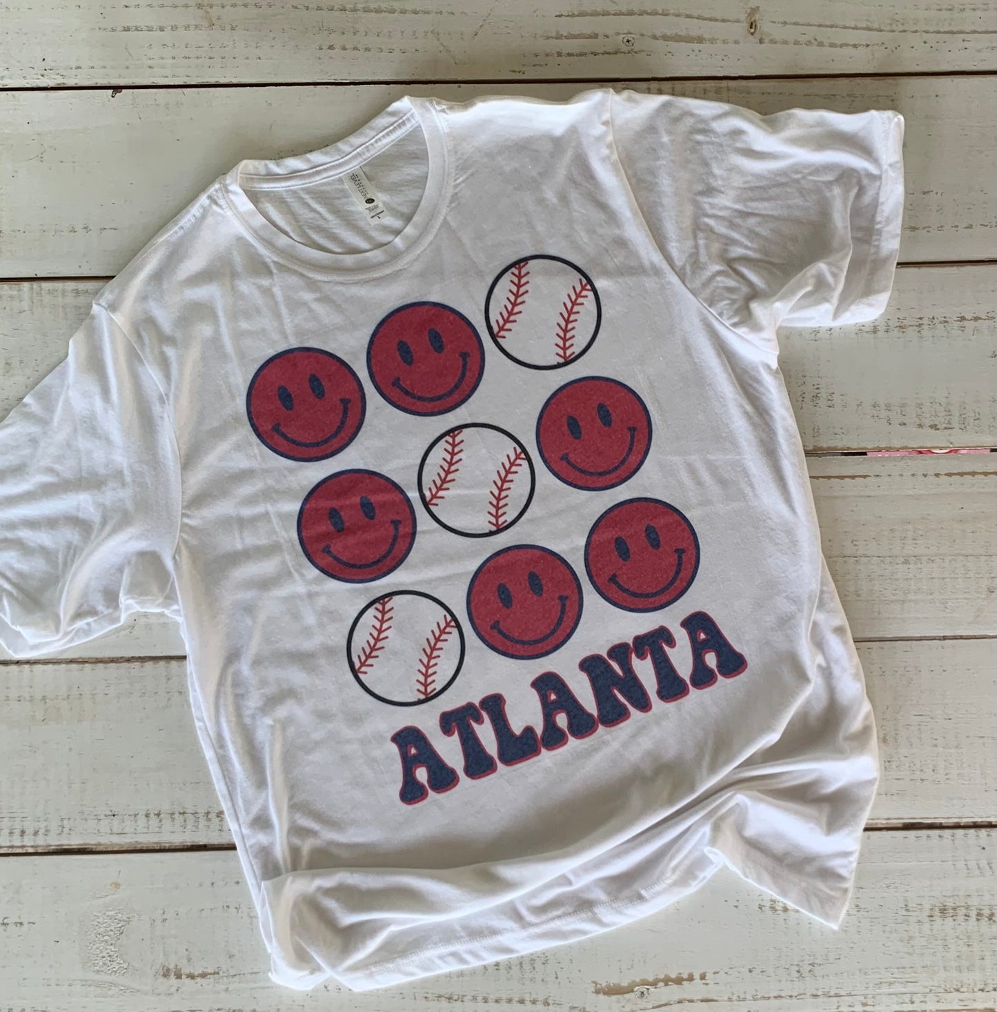 Smiley Braves Tee